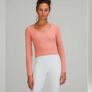 NEW Lululemon Align Long Sleeve Shirt Savannah